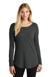 District ® Women’s Perfect Tri ® Long Sleeve Tunic Tee - Black Frost - XS